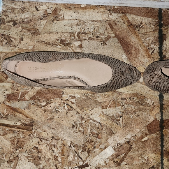 MICHAEL SHANNON (Alara) Ballet Flats Pointed Toe (Snakeskin Print) - SIZE 11 - Picture 5 of 9